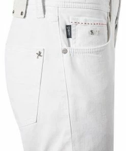 tramarossa 21UB50001/LEONARDO/B016/0001/MIDNI Jeans Leonardo, Baumwoll-Stretch, Midnight Sun, Weiß -jeansniedrigerpreis 323389 norm3