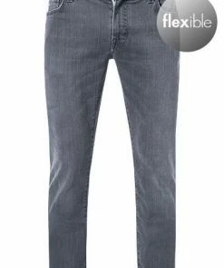 tramarossa 21UB52407/LEONARDO SLIM/D316/18MOO Jeans Leonardo, Slim Fit, Baumwoll-Stretch 18 moons , Grau