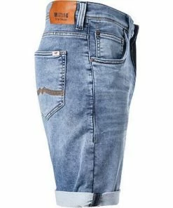 MUSTANG Shorts 1007754/5000/313 Jeansshorts Chicago, Regular Fit, Baumwoll-Stretch, Hellblau -jeansniedrigerpreis 324070 norm3