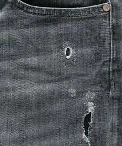 7 for all mankind Jeans Slimmy grau JSMXR730FY Tapered Fit, Baumwoll-Stretch -jeansniedrigerpreis 326276 norm3