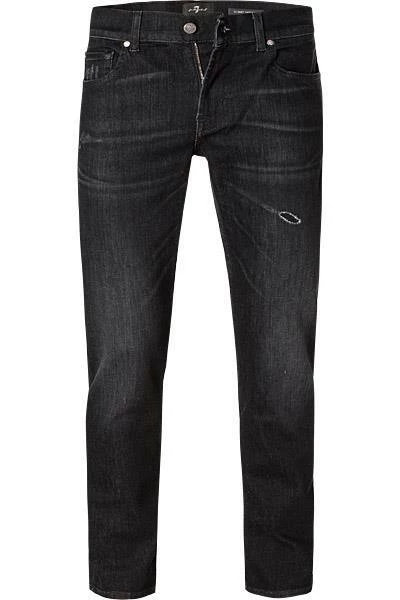 7 for all mankind Jeans Slimmy schwarz JSMXR730FR Baumwoll-Stretch 1 7 for all mankind Jeans Slimmy schwarz JSMXR730FR Baumwoll-Stretch