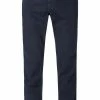 Wrangler Jeans Greensboro black back W15QQC77D Regular Straight, Baumwoll-Stretch, Dunkelblau