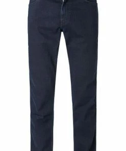 Wrangler Jeans Greensboro black back W15QQC77D Regular Straight, Baumwoll-Stretch, Dunkelblau