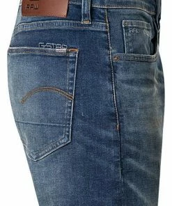 G-STAR Jeans 3 Slim 51001-A088/A888 3301, Slim Fit, Baumwoll-Stretch, Mittelblau, Blau 6 G-STAR Jeans 3 Slim 51001-A088/A888 3301, Slim Fit, Baumwoll-Stretch, Mittelblau, Blau -jeansniedrigerpreis 329588 norm3