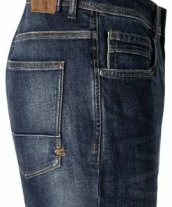 camel active Jeans 488605/9829/82 Straight Fit, Baumwoll-Stretch, Dunkelblau, Jeansblau -jeansniedrigerpreis 334432 norm3