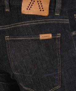 Alberto Regular Fit Pipe 66771895/899 Jeans Pipe, Baumwolle T400® 11oz, Nachtblau, Dunkelblau -jeansniedrigerpreis 334982 norm6