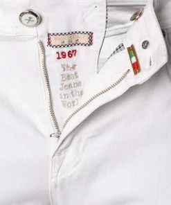 tramarossa 21UB52407/LEONARDO SLIM/G125/0001/M01 Jeans Leonardo, Slim Fit, Baumwoll-Stretch, Weiß -jeansniedrigerpreis 335317 norm3