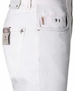 tramarossa 21UB52407/LEONARDO SLIM/G125/0001/M01 Jeans Leonardo, Slim Fit, Baumwoll-Stretch, Weiß -jeansniedrigerpreis 335317 norm4