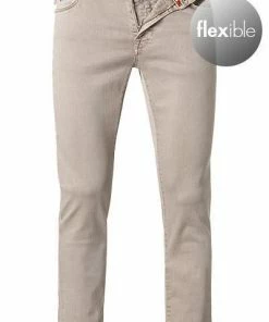 tramarossa 21UB52407/LEONARDO SLIM/G125/0253/M01 Jeans Leonardo, Slim Fit, Baumwoll-Stretch, Sand