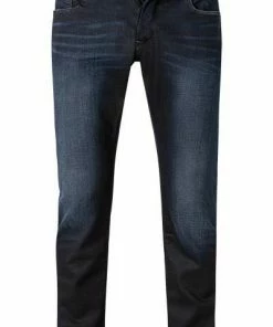 G-STAR Jeans 3 Slim 51001-5245/89 Jeans 3301, Slim Fit, Baumwoll-Stretch, Dunkelblau, Nachtblau