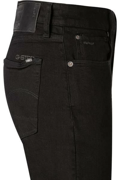 G-STAR Jeans 3 Slim 51001-B964/A810 Jeans 3301, Slim Fit, Baumwoll-Stretch, Schwarz 3 G-STAR Jeans 3 Slim 51001-B964/A810 Jeans 3301, Slim Fit, Baumwoll-Stretch, Schwarz – Bild 3