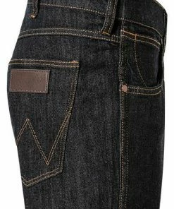Wrangler Jeans Greensboro dark rinse W15QP690A Regular Straight, Baumwoll-Stretch, Dunkelblau -jeansniedrigerpreis 336438 norm3
