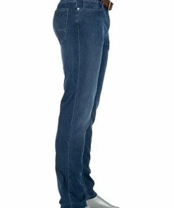 Alberto Regular Fit Pipe-P-PBJ 68691960/870 Jeans Pipe, Baumwoll-Stretch 9oz, Blau -jeansniedrigerpreis 338527 norm2