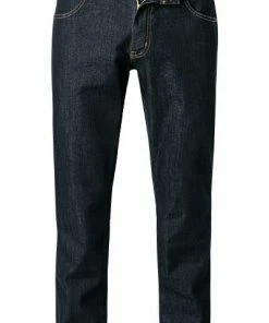 Wrangler Jeans Texas Slim Dark Rinse W12SP690A Slim Fit, Baumwoll-Stretch, Nachtblau