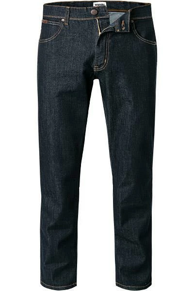 Wrangler Jeans Texas Slim Dark Rinse W12SP690A Slim Fit, Baumwoll-Stretch, Nachtblau 1 Wrangler Jeans Texas Slim Dark Rinse W12SP690A Slim Fit, Baumwoll-Stretch, Nachtblau