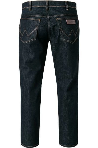 Wrangler Jeans Texas Slim Dark Rinse W12SP690A Slim Fit, Baumwoll-Stretch, Nachtblau 2 Wrangler Jeans Texas Slim Dark Rinse W12SP690A Slim Fit, Baumwoll-Stretch, Nachtblau – Bild 2