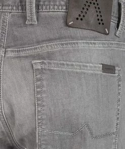 Alberto Modern Fit Stone DS Denim 50171987/970 Jeans Stone, Baumwoll-Stretch 10oz, Grau -jeansniedrigerpreis 340034 norm6