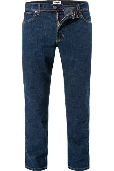 Wrangler Jeans Texas Slim W12S8311U Slim Fit, Baumwoll-Stretch, Dunkelblau 1 Wrangler Jeans Texas Slim W12S8311U Slim Fit, Baumwoll-Stretch, Dunkelblau