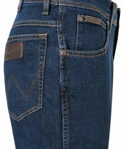 Wrangler Jeans Texas Slim W12S8311U Slim Fit, Baumwoll-Stretch, Dunkelblau 6 Wrangler Jeans Texas Slim W12S8311U Slim Fit, Baumwoll-Stretch, Dunkelblau -jeansniedrigerpreis 341993 norm3