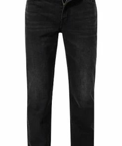 Lee Austin motto black L733IZHL Jeans Austin, Regular Tapered Fit, Baumwoll-Stretch 12,8oz, Schwarz