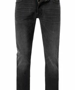 Lee Luke moto grey L719IZHG Jeans Luke, Slim Tapered Fit, Baumwoll-Stretch 12,8oz, Anthrazit