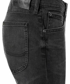 Lee Luke moto grey L719IZHG Jeans Luke, Slim Tapered Fit, Baumwoll-Stretch 12,8oz, Anthrazit -jeansniedrigerpreis 342092 norm3
