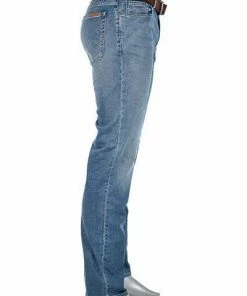 Alberto Regular Fit Pipe DS 64571978/860 Jeans Pipe, Baumwolle T400® 9oz, Blau -jeansniedrigerpreis 342360 norm2