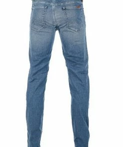 Alberto Regular Fit Pipe DS 64571978/860 Jeans Pipe, Baumwolle T400® 9oz, Blau -jeansniedrigerpreis 342360 norm3