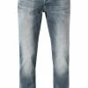 G-STAR Jeans 3 Slim 51001-B604/A805 Jeans 3301, Slim Fit, Baumwoll-Stretch, Graublau