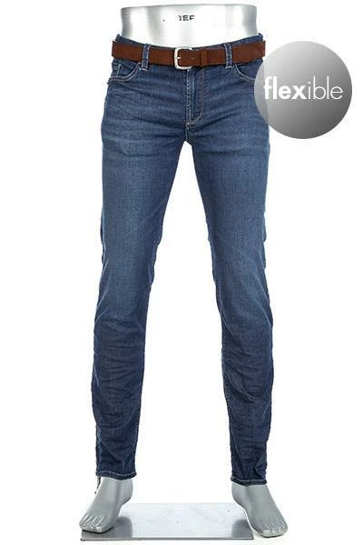 Alberto Regular Fit Pipe DS 64571978/890 Jeans Pipe, Baumwolle T400® 9oz, Dunkelblau 2 Alberto Regular Fit Pipe DS 64571978/890 Jeans Pipe, Baumwolle T400® 9oz, Dunkelblau – Bild 2