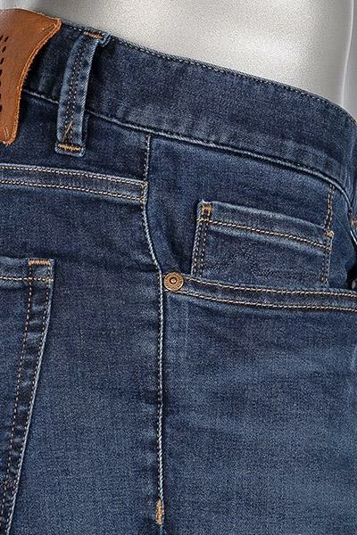 Alberto Regular Fit Pipe DS 64571978/890 Jeans Pipe, Baumwolle T400® 9oz, Dunkelblau 6 Alberto Regular Fit Pipe DS 64571978/890 Jeans Pipe, Baumwolle T400® 9oz, Dunkelblau – Bild 6