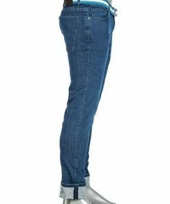 Alberto Bike Slim Fit Speed D Eco 67582980/880 Jeans Bike, Bio Baumwoll-Stretch 11oz, Blau -jeansniedrigerpreis 345364 norm2