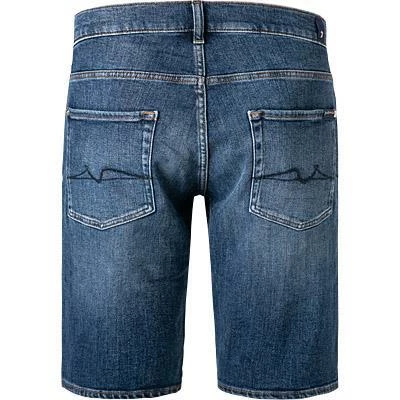 7 for all mankind Regular Shorts blau JSZ2A500HM Jeansshorts, Regular Fit, Baumwoll-Stretch 2 7 for all mankind Regular Shorts blau JSZ2A500HM Jeansshorts, Regular Fit, Baumwoll-Stretch – Bild 2