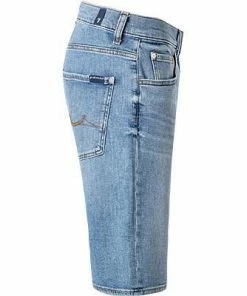 7 for all mankind Shorts hellblau JSZ2A500HL Jeansshorts, Regular Fit, Baumwoll-Stretch -jeansniedrigerpreis 346479 norm3