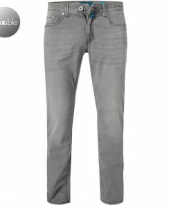 Pierre Cardin Jeans Lyon 03451/000/08885/81 Tapered Fit, Baumwoll-Stretch Futureflex, Hellgrau , Hellgrau