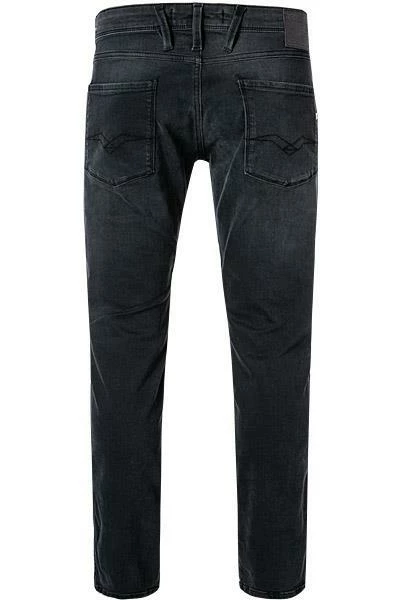 Replay Jeans Anbass M914.000.103 C36/097 Slim Fit, Baumwoll-Stretch 11oz, Dunkelgrau 2 Replay Jeans Anbass M914.000.103 C36/097 Slim Fit, Baumwoll-Stretch 11oz, Dunkelgrau – Bild 2