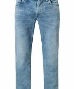 Pepe Jeans Kingston Zip denim PM200143NA3/000 Relaxed Fit, Baumwoll-Stretch, Hellblau