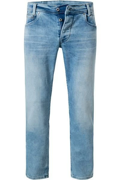 Pepe Jeans Spike PM200029NA3/000 Regular Fit, Baumwoll-Stretch, Hellblau 1 Pepe Jeans Spike PM200029NA3/000 Regular Fit, Baumwoll-Stretch, Hellblau
