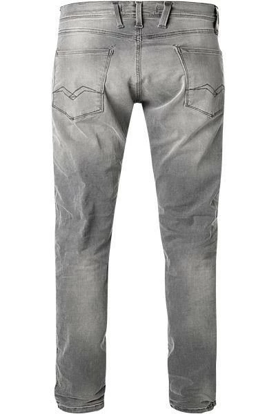 Replay Jeans Anbass M914Y.000.661 A12/096 Slim Fit, Baumwoll-Stretch 11,5oz, Grau 3 Replay Jeans Anbass M914Y.000.661 A12/096 Slim Fit, Baumwoll-Stretch 11,5oz, Grau – Bild 3
