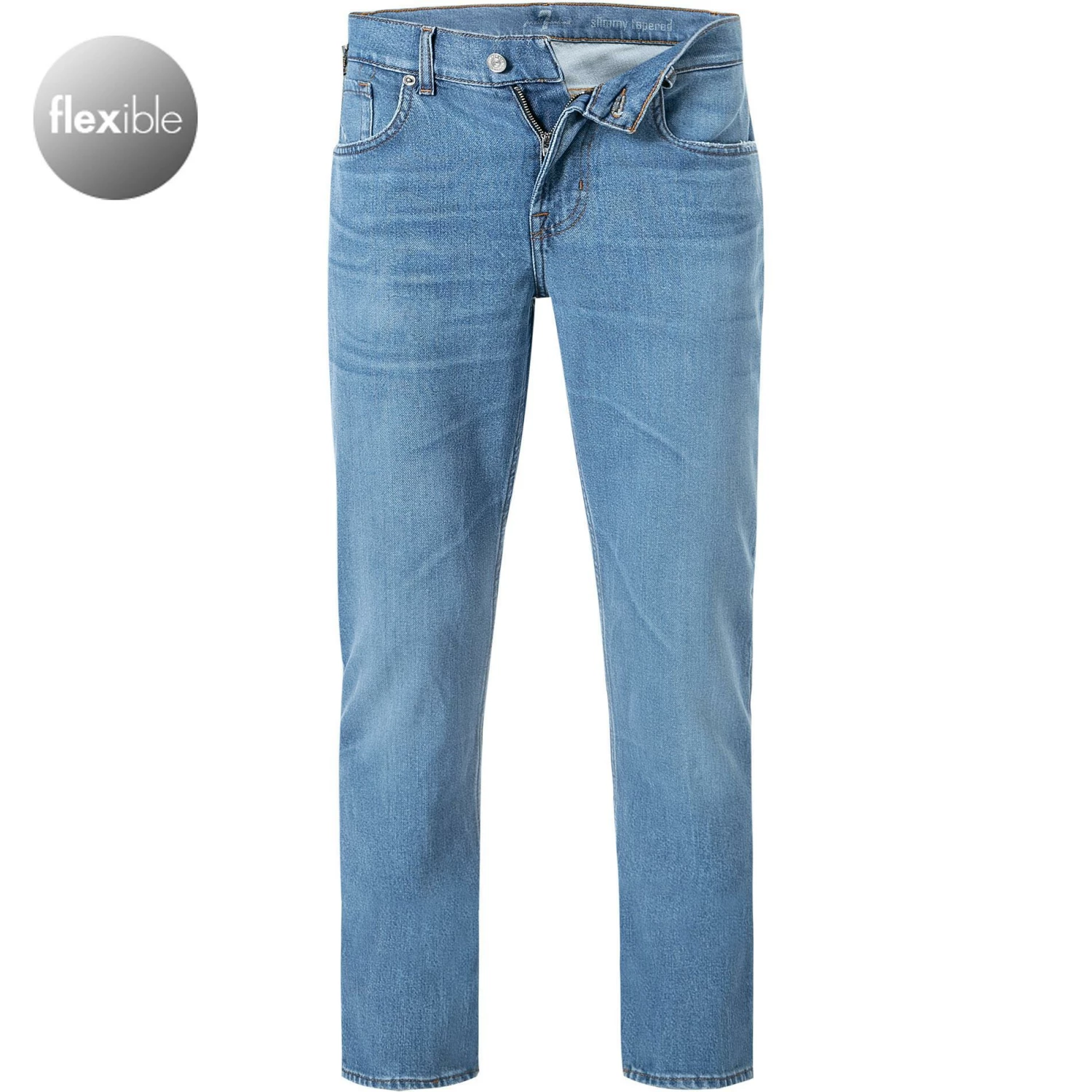 7 for all mankind Jeans Slimmy blue JSMXB170LB Mikrofaser, Hellblau 1 7 for all mankind Jeans Slimmy blue JSMXB170LB Mikrofaser, Hellblau