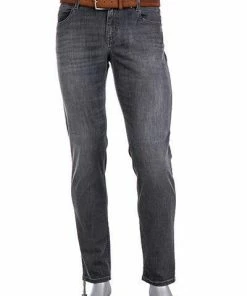 Alberto Tapered Fit Robin DS Coloured 61871287/990 Jeans Robin, Baumwoll-Stretch 11oz, Dunkelgrau