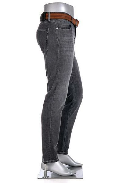 Alberto Tapered Fit Robin DS Coloured 61871287/990 Jeans Robin, Baumwoll-Stretch 11oz, Dunkelgrau 2 Alberto Tapered Fit Robin DS Coloured 61871287/990 Jeans Robin, Baumwoll-Stretch 11oz, Dunkelgrau – Bild 2