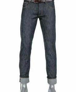 Alberto Tapered Fit Slipe Japan Denim 69471268/899 Jeans Slipe, Baumwoll-Stretch 11oz, Marineblau, Marine