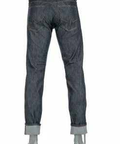 Alberto Tapered Fit Slipe Japan Denim 69471268/899 Jeans Slipe, Baumwoll-Stretch 11oz, Marineblau, Marine -jeansniedrigerpreis 352646 norm3