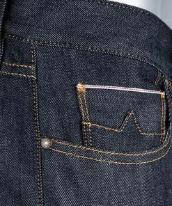 Alberto Tapered Fit Slipe Japan Denim 69471268/899 Jeans Slipe, Baumwoll-Stretch 11oz, Marineblau, Marine -jeansniedrigerpreis 352646 norm5