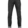Alberto Tapered Fit Slipe Japan Denim 69471268/999 Jeans Slipe, Baumwoll-Stretch 11oz, Schwarz