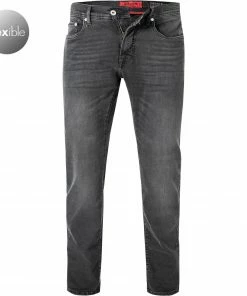 Pierre Cardin Jeans Lyon 30915/000/07711/01 Tapered Fit, Baumwoll-Stretch, Dunkelgrau, Grau