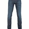 Alberto Tapered Fit Slipe Dry Indigo 68371274/895 Jeans Slipe, Baumwoll-Stretch 11oz, Navy