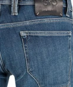 Alberto Bike Slim Fit Speed Stretch 67592565/880 Jeans Bike, Baumwoll-Stretch 12oz, Blau, Dunkelblau -jeansniedrigerpreis 357523 norm6