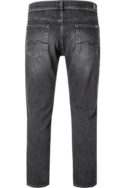 7 for all mankind Jeans Slimmy schwarz JSMSR730WA Baumwoll-Stretch 3 7 for all mankind Jeans Slimmy schwarz JSMSR730WA Baumwoll-Stretch – Bild 3